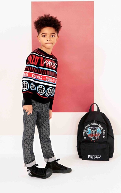 Kenzo Kids Tokyo' Sweater Black